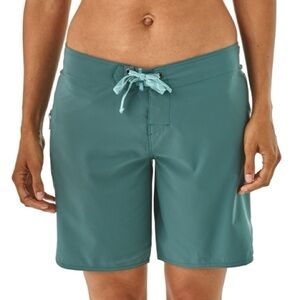 Patagonia Stretch Planing 8 inch Board Shorts Blue Women’s 2